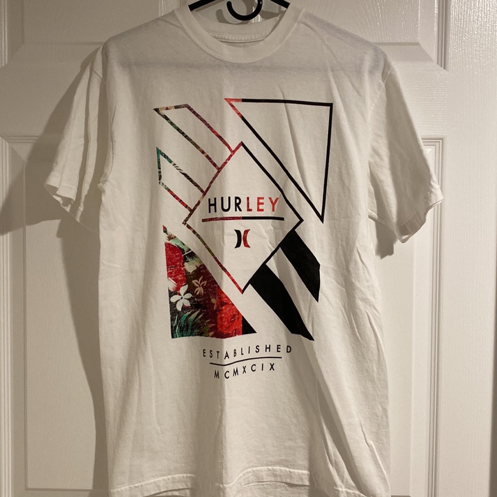 Hurley mens logo tshirt size medium